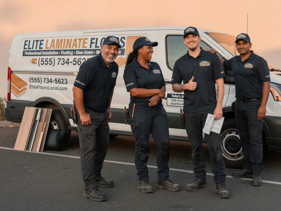 Laminate flooring installation company in Bismarck, IL